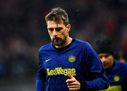 Francesco Acerbi difensore dell'Inter (Foto di Mattia Ozbot - Inter/Inter via Getty Images) Comunicato Acerbi