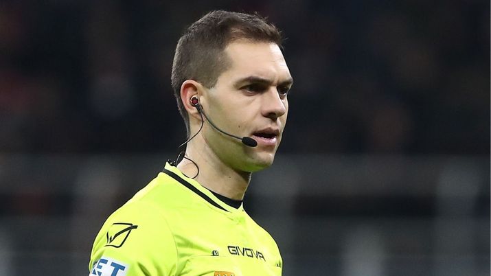Luca Zufferli sarà arbitro di Milan-Atalanta di Serie A