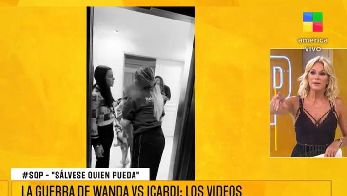 Screen 'America Vivo'  Icardi e la lite con Wanda per le figlie: in tribunale le immagini girate dal giocatore - immagine 1