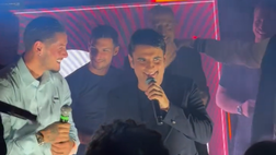 Mazzocchi scatenato a compleanno di Rocco Hunt: duetto con Sal Da Vinci con Viento