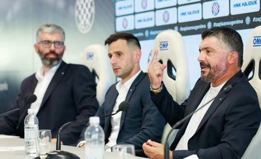 Hajduk Spalato, Gattuso si presenta: “Avevo tanta voglia di venire qui”- immagine 5