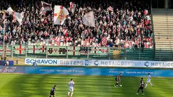 FINALE PADOVA-PRO VERCELLI 3-2 (20′ Varas, 24′ Delli Carri, 34′ aut. Kirwan, 88′ Comi, 95′ Palombi)