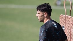Il Napoli si allena per il match con l’Inter, Conte divide la squadra in due gruppi