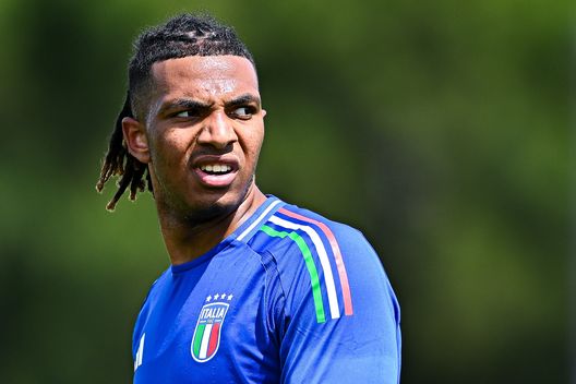 AUBAGNE, FRANCE - JUNE 6: Cher Ndour of Italy U21 looks on during the 50th Tournoi Maurice Revello match between Ukraine U21 and Italy U21 at Stade de Lattre on June 6, 2024 in Aubagne, France. (Photo by Simone Arveda/Getty Images) Ndour