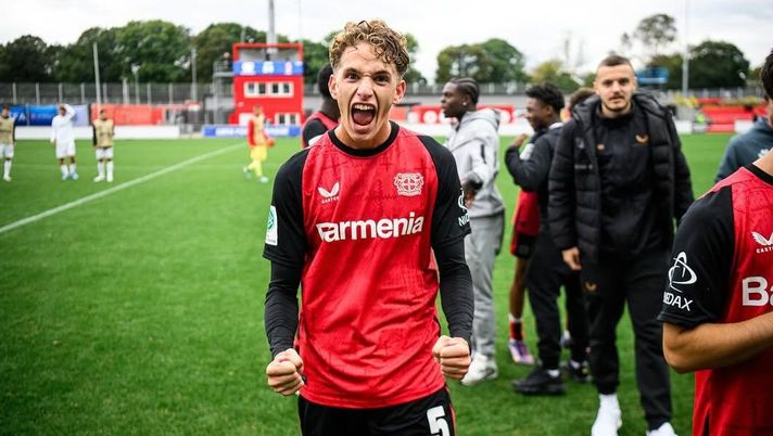 La dirigenza del Napoli ha gli occhi puntati su Andrea Natali, laterale classe '08 del Bayer Leverkusen: parola di Alfredo Pedullà. natali napoli