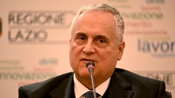 Claudio Lotito
Presentazione amglia con lo sponsor della Regione Lazio per la finale di Supercoppa a Riyad.
Roma, 15 Gennaio 2024
© Marco Rosi / Fotonotizia Lotito: “Che Lazio sarà con Sarri! Inzaghi in Arabia? Storia di una morte annunciata” - immagine 1