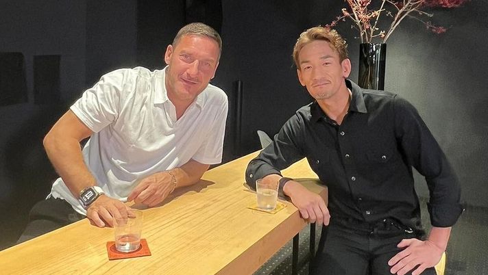 Totti ritrova Nakata in Giappone: “Riunione dopo 22 anni” - immagine 1