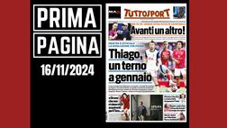 Prima pagina Tuttosport: pienone a San Siro, la nuova Italia fa impazzire