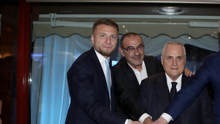 Immobile, Sarri e Lotito
