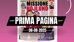 Prima pagina Gazzetta dello Sport: “Milan, missione Hojlund”