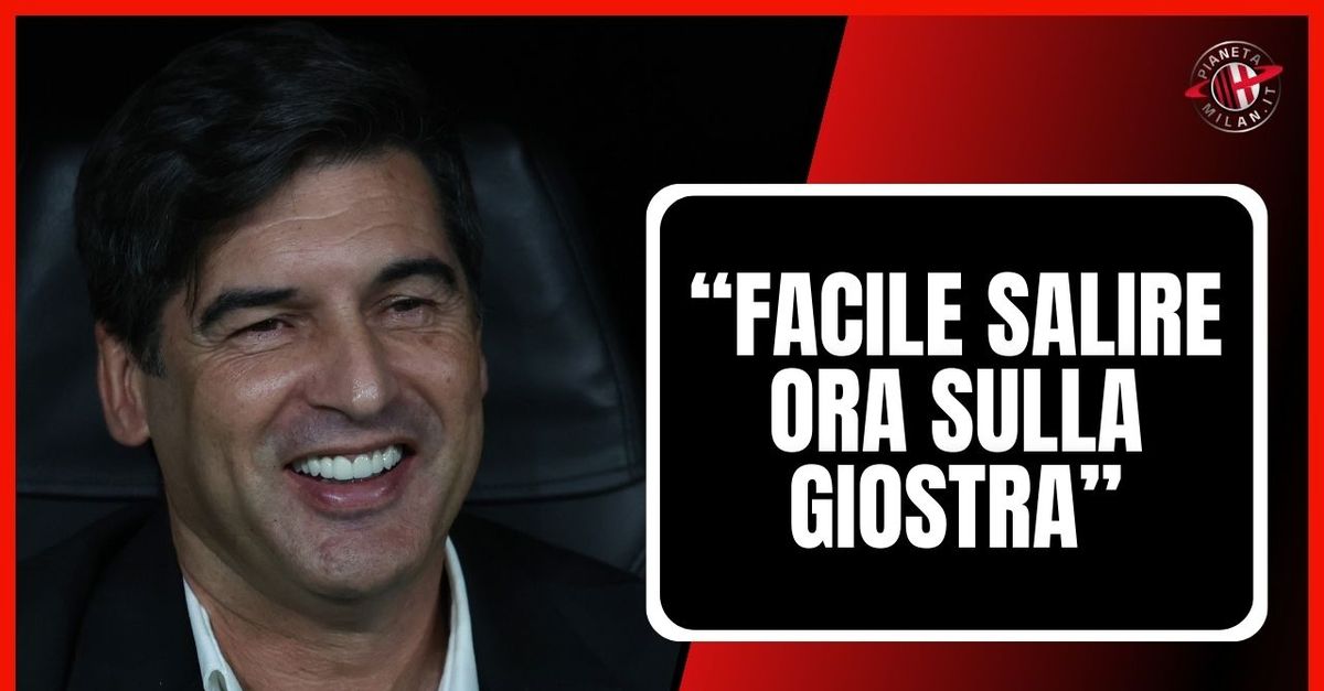 Letizia: “Questo Milan non è una banda di pippe. Facile salire ora …”