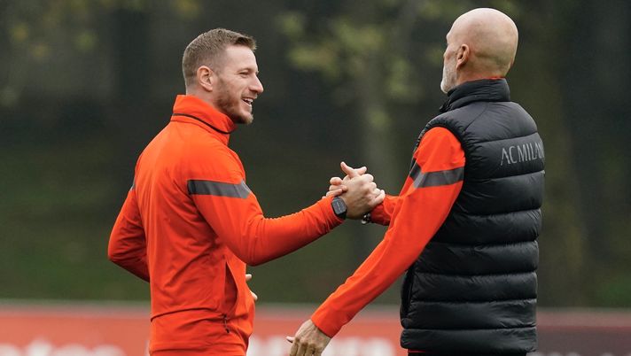 Abate Pioli AC Milan allenamento Milanello