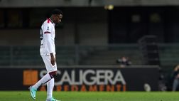 Verona-Cagliari, ululati dei tifosi scaligeri verso Makoumbou: il racconto