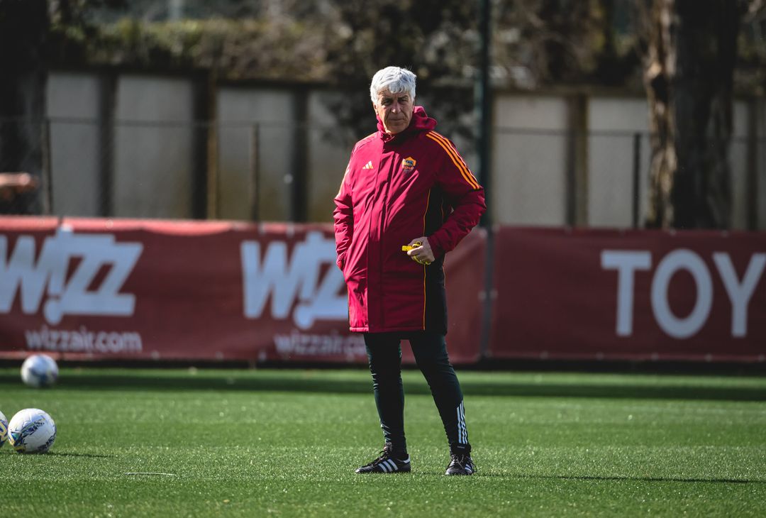 Trigoria, l’allenamento a -2 dalla Cremonese. Wesley in gruppo – FOTO GALLERY - immagine 18