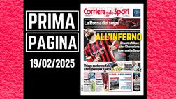 Prima pagina Corriere dello Sport: “Milan all’inferno: disastro Champions”