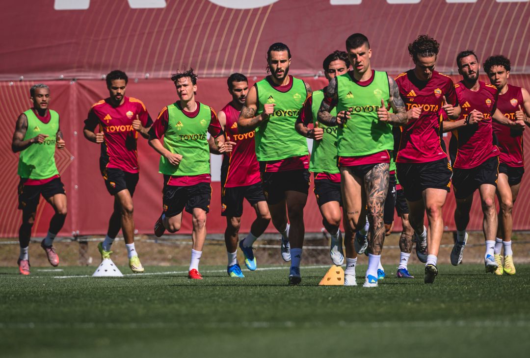 Trigoria, la ripresa degli allenamenti a -5 da Roma-Fiorentina – FOTO GALLERY- immagine 1