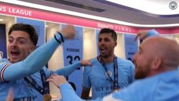‘Rodri is on fire’: Manchester City in festa per la Champions | VIDEO