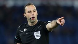 Roma-Sheriff, la moviola: Bove interviene in ritardo e viene ammonito