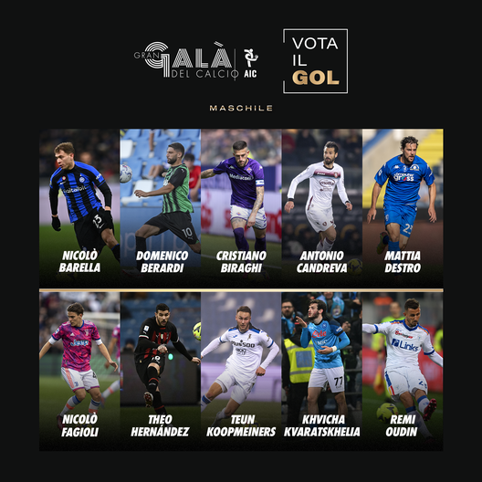 Gran Galà del Calcio AIC 2023: Theo Hernández candidato al gol dell’anno- immagine 2