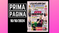 Prima pagina Gazzetta dello Sport: “Idea Milan: Frendrup”