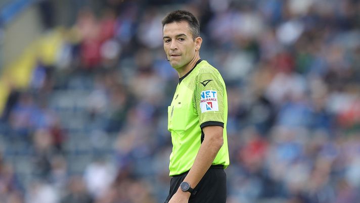 Antonio Rapuano, arbitro di Napoli-Milan (getty images)
