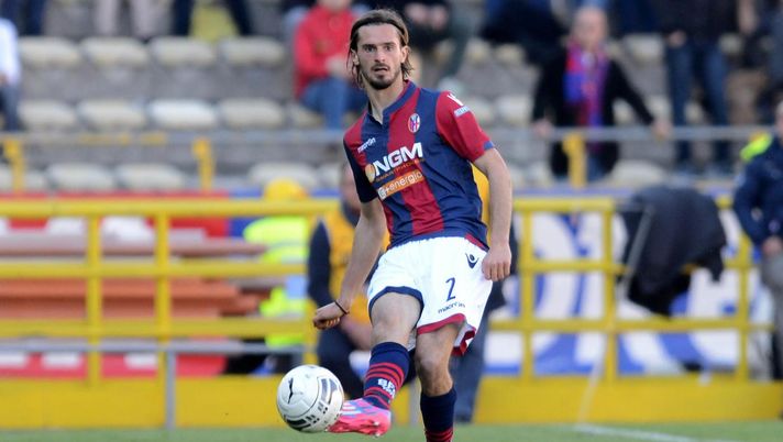 Foto LaPresse - Gianfilippo Oggioni 28 Marzo 2015Sport CalcioBologna - LivornoCampionato di Calcio Serie B 2014 2015 - Stadio Renato DallaraNella foto: Marios OikonomouPhoto LaPresse - Gianfilippo OggioniMarch 28, 2015, Bologna ( Italy)Sport SoccerBologna - LivornoItalian Football Championship League B 2014 2015 - Renato Dallare Stadium In the pic: Marios Oikonomou Oikonomou