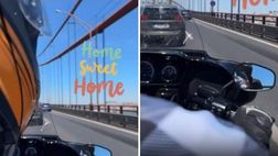 Da Bologna al Portogallo: il viaggio in moto di Thiago Motta | VIDEO