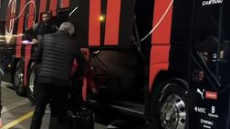 Nelle vicinanze di San Siro: Milan da ieri sera in ritiro