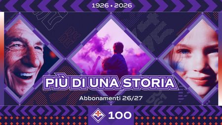 Campagna abbonamenti Fiorentina 2026/27