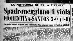 Anche Pelé si inchinò alla Fiorentina di Montuori e Hamrin il 3 giugno 1960