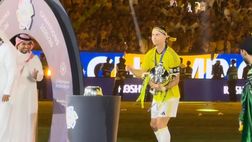 VIDEO / Cristiano Ronaldo la alza ancora: la gioia dell’Al-Nassr, l’emozione di Georgina