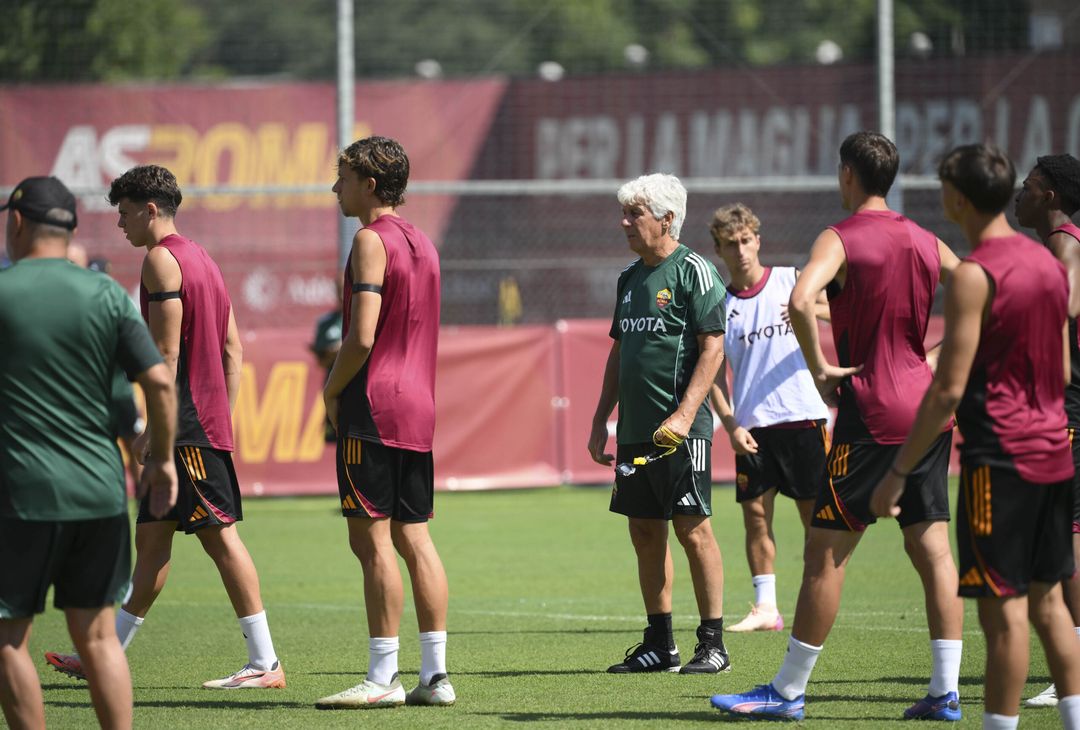 Roma, l’allenamento prima del test contro il Trastevere – FOTOGALLERY - immagine 4