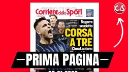 Prima pagina Corriere dello Sport: “Milan, che mira: ha segnato 11 gol con il primo tiro”