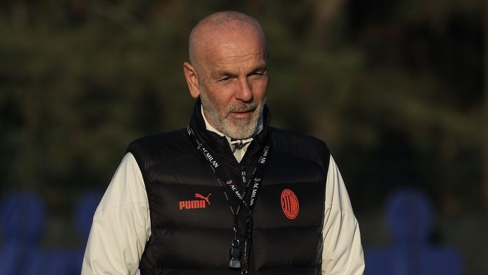 Stefano Pioli AC Milan allenamento Milanello
