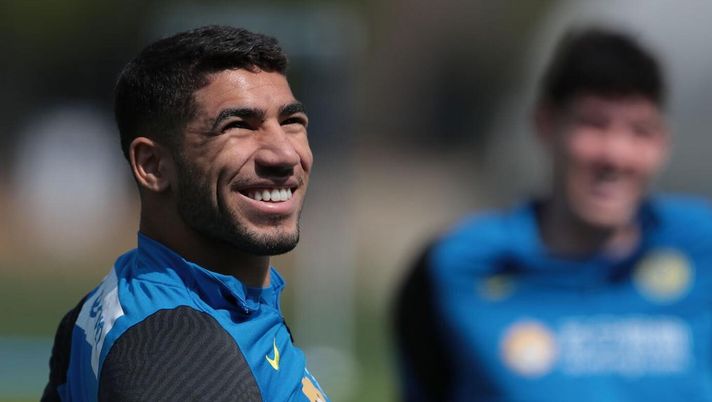 Inter, messaggio di Hakimi per i 117 anni: cuori nerazzurri e auguri social - immagine 1