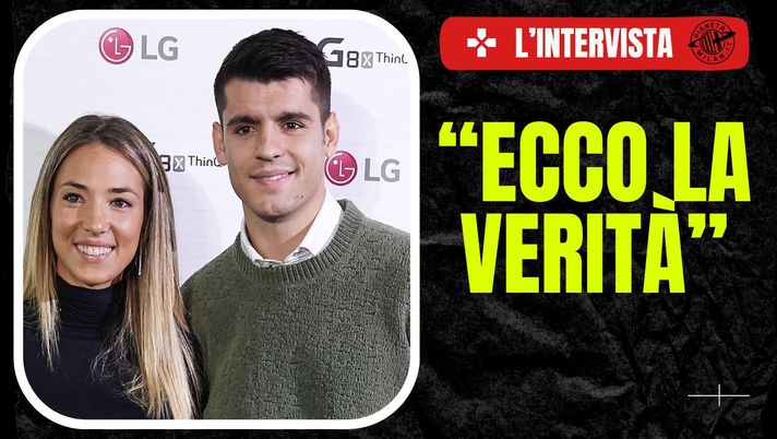 Álvaro Morata e Alice Campello
