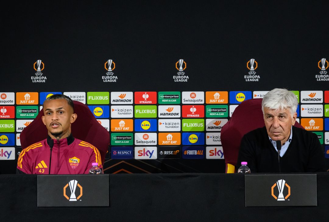 Roma-Bologna, la conferenza stampa di Gasperini e Wesley – FOTO GALLERY- immagine 1