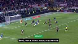 Milan-Inter, audio Var su Ricci: “Niente, niente!”. Poi a Pio Esposito: “Ma dove se sta…”