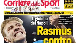 Prime pagine giornali sportivi oggi: il Napoli sui media