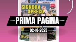 Prima pagina Gazzetta dello Sport: “Villarreal-Juventus 2-2: Signora che spreco”