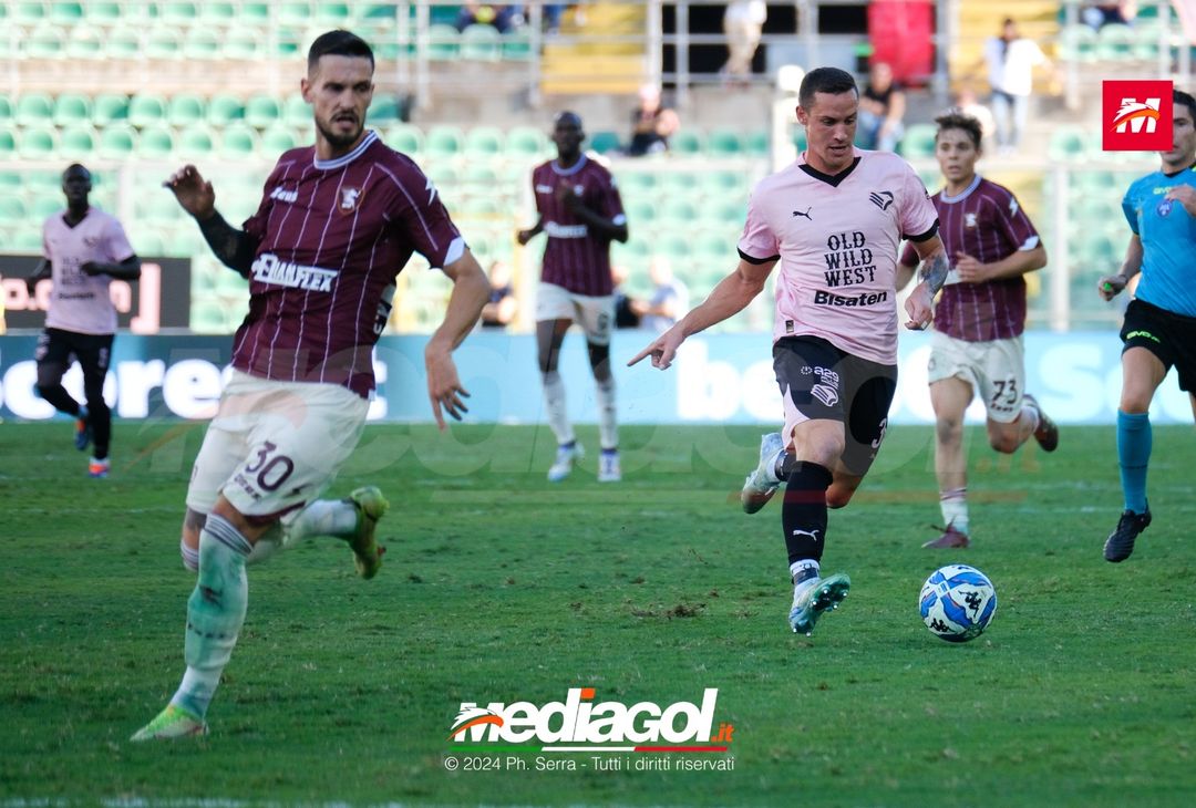 FOTO, Palermo-Salernitana 0-1 8a giornata Serie B 2024/25 - immagine 24
