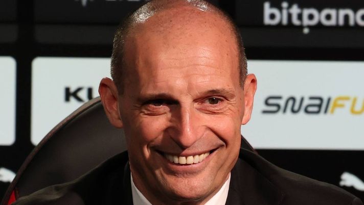 Massimiliano Allegri (allenatore AC Milan), qui durante una conferenza stampa con i rossoneri a Milanello | Milan News (Getty Images) Allegri: voci sul futuro e sul Real Madrid. Il Milan deve evitare un grossissimo errore