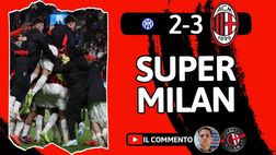 Derby Inter-Milan 2-3, goduria mostruosa! Rimonta firmata Leao e Conceicao