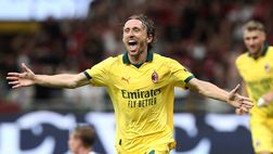 Milan-Bologna finisce 1-0: Modric mette la firma sul corto muso. Allegri espulso