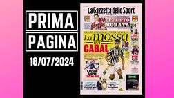 Prima pagina Gazzetta dello Sport: “Milan, effetto Morata”