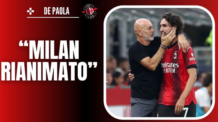 Yacine Adli AC Milan Milan-Lazio 2-0 Serie A 2023-2024