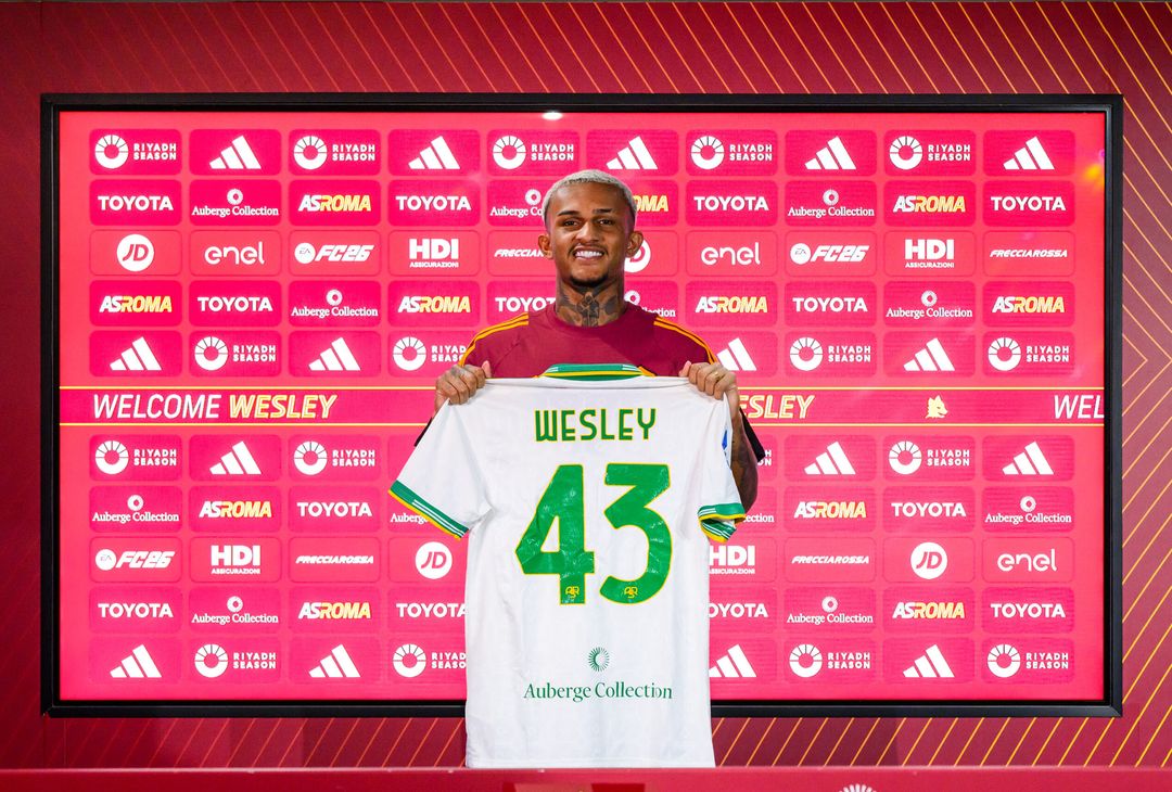 I primi giorni di Wesley alla Roma – FOTO GALLERY - immagine 3