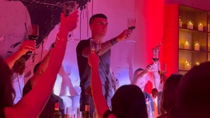 Mancini festeggia 30 anni: presenti Cristante, Pellegrini, El Shaarawy e Gollini - immagine 1