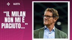 Capello: “Inter e Juve le favorite. Milan male nel derby, ma in Champions…”