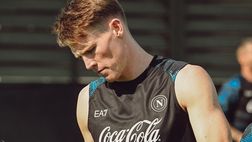 GALLERY Fatica e sorrisi: le foto del primo allenamento di Gilmour e McTominay
